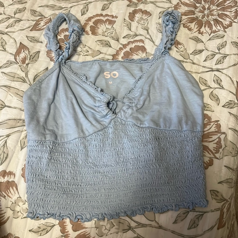 Blue cute top